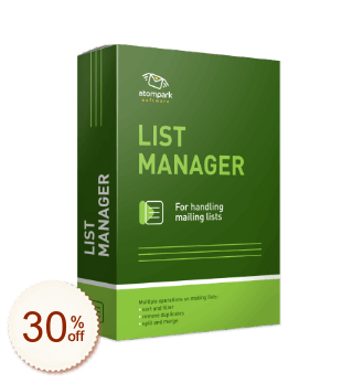 Atomic List Manager Discount Coupon