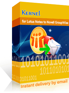 Kernel for Lotus Notes to GroupWise Boxshot