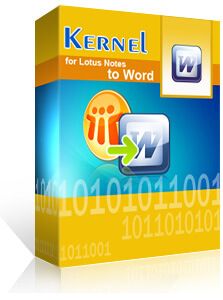 Kernel for Lotus Notes to Word Boxshot