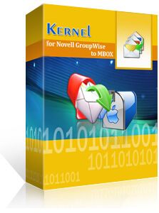 Kernel for GroupWise to MBOX Boxshot