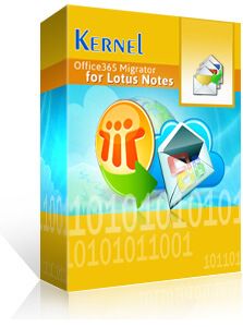 Kernel Office 365 Migrator for Lotus Notes Boxshot