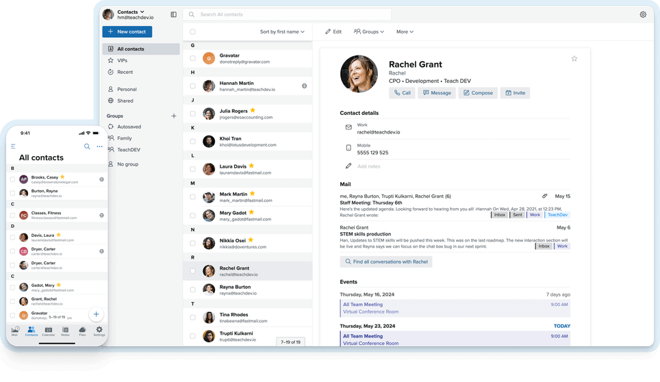 Fastmail Screenshot