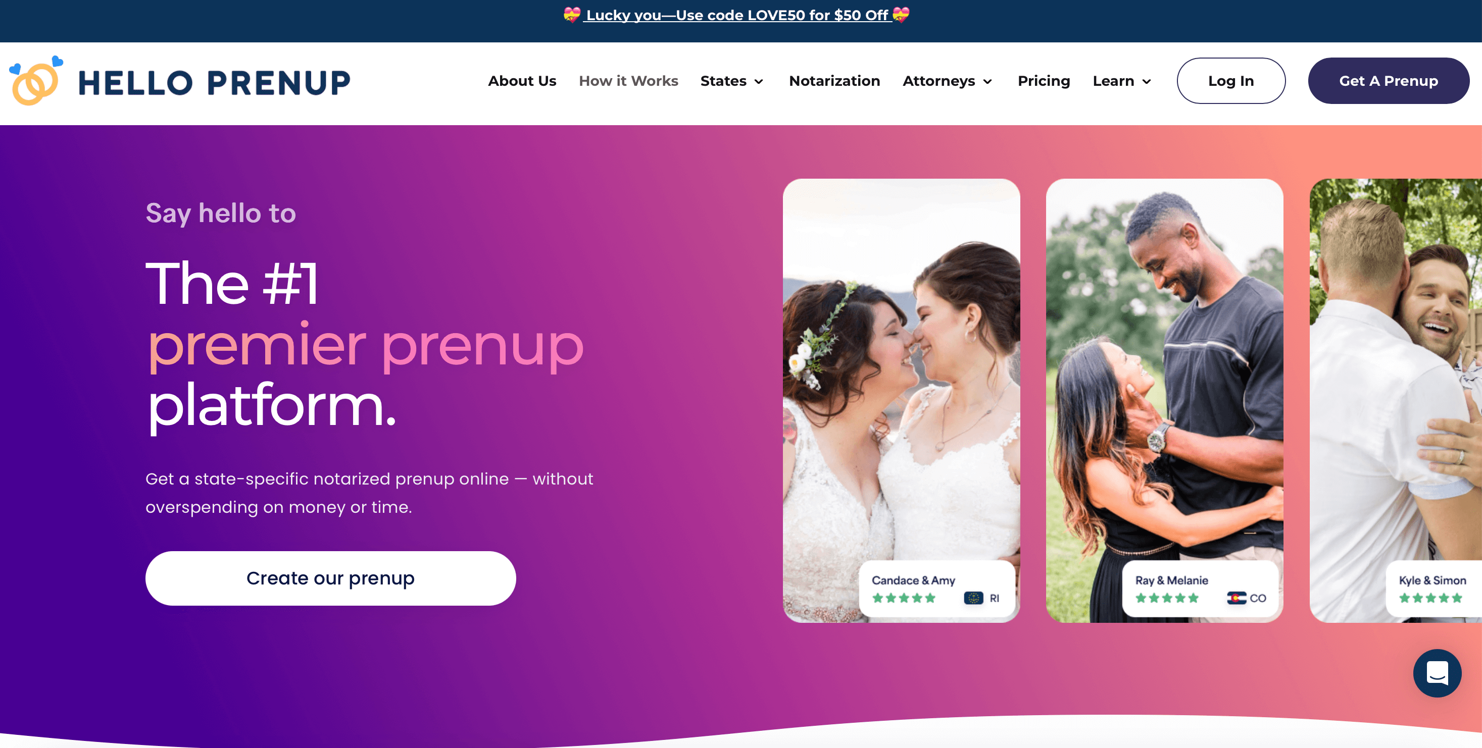 HelloPrenup Screenshot