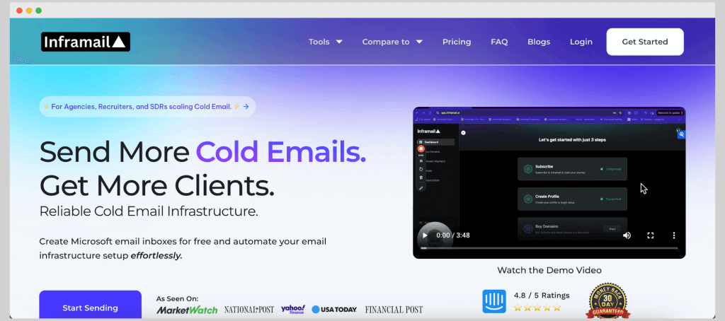 Inframail Screenshot