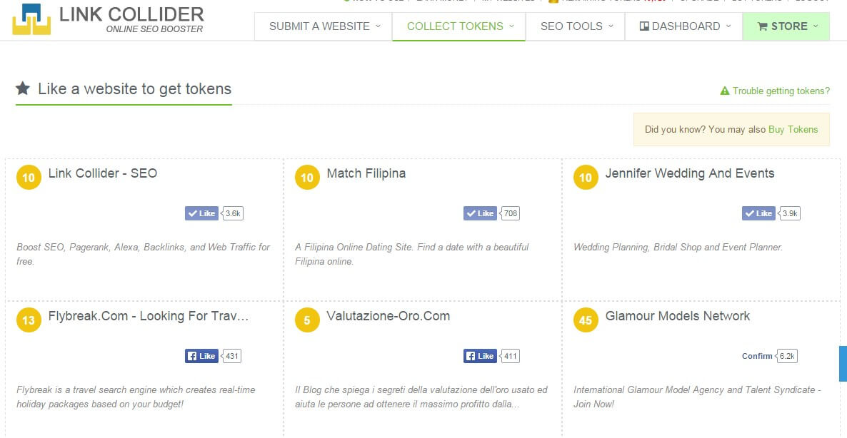 LinkCollider Screenshot