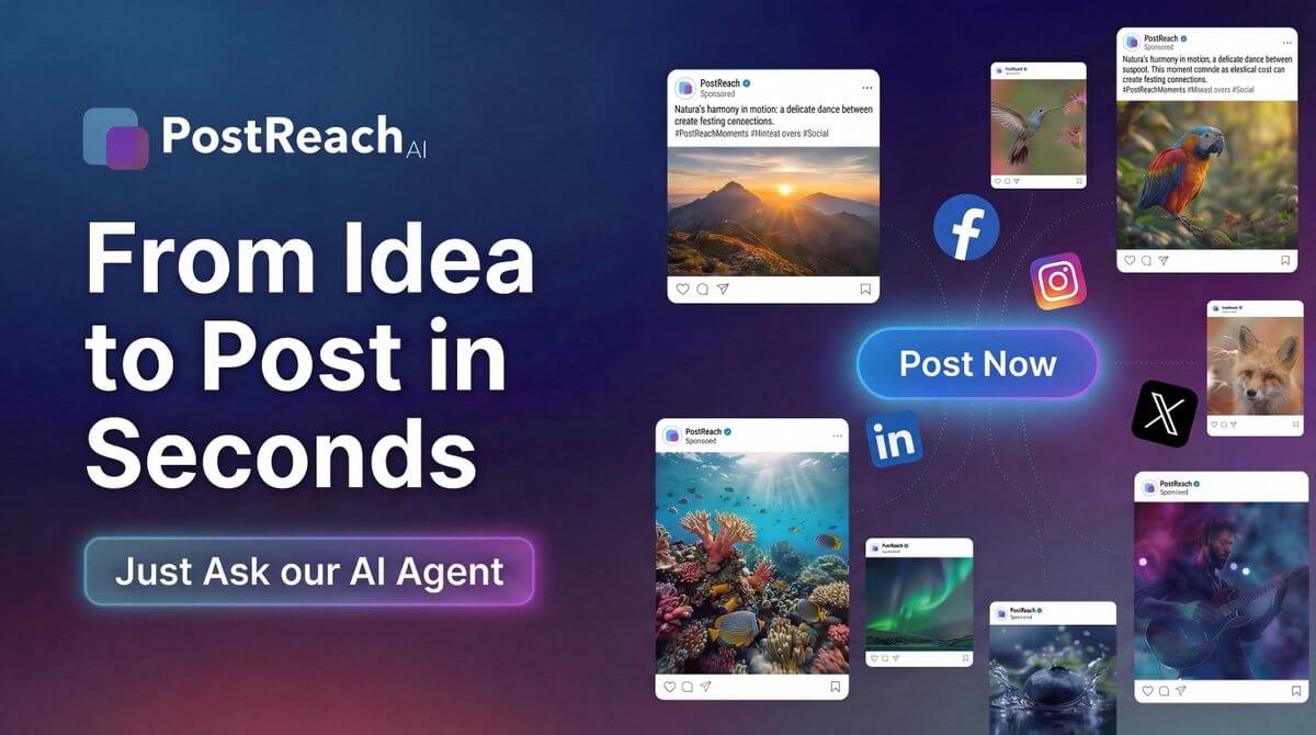 PostReach AI Screenshot