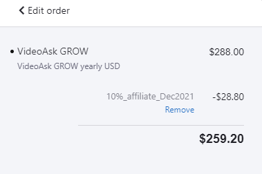 VideoAsk coupon code