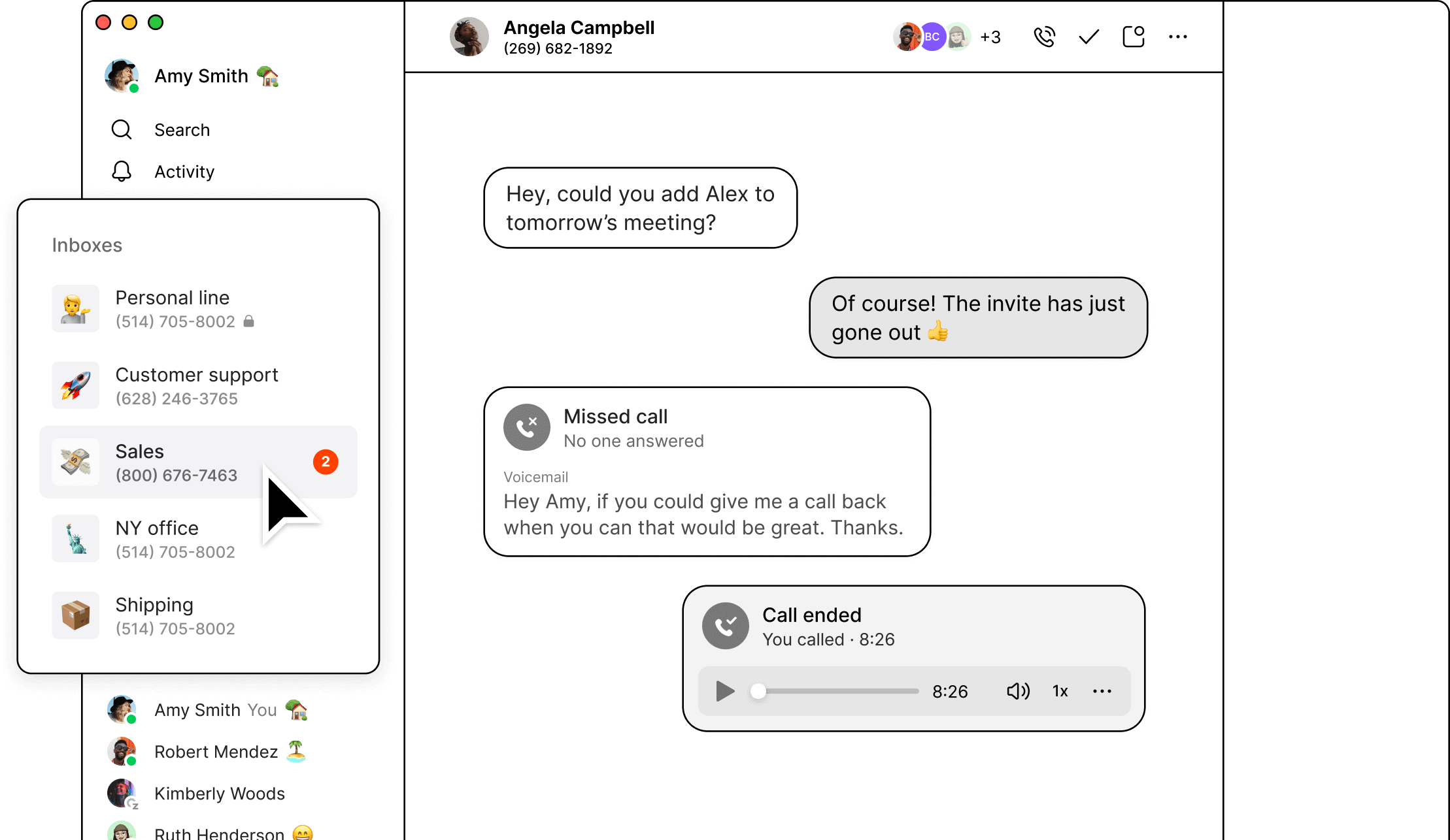 OpenPhone Screenshot