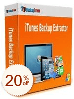 Backuptrans iTunes Backup Extractor Discount Coupon Code