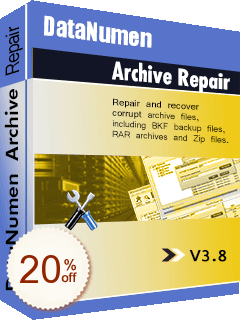 DataNumen Archive Repair Discount Coupon Code