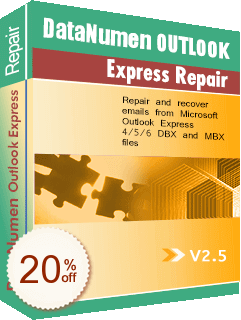 DataNumen Outlook Express Repair Discount Coupon Code