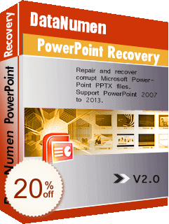 DataNumen PowerPoint Recovery Discount Coupon Code