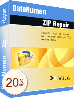 DataNumen Zip Repair Discount Coupon Code