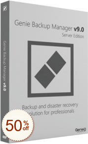 Genie Backup Manager Server Discount Coupon Code