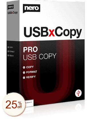 Nero USBxCopy Discount Coupon Code