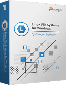 Paragon Linux File Systems for Windows Boxshot
