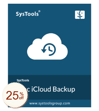 SysTools Mac iCloud Backup Discount Coupon Code