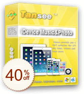 Tansee iOS Music&Photo Transfer Discount Coupon Code