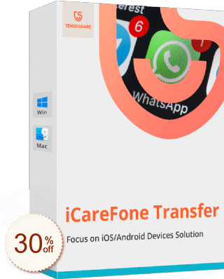 Tenorshare iCareFone Transfer Discount Coupon Code