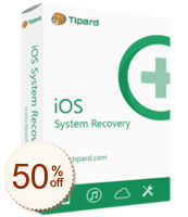 Tipard iOS System Recovery Discount Coupon Code