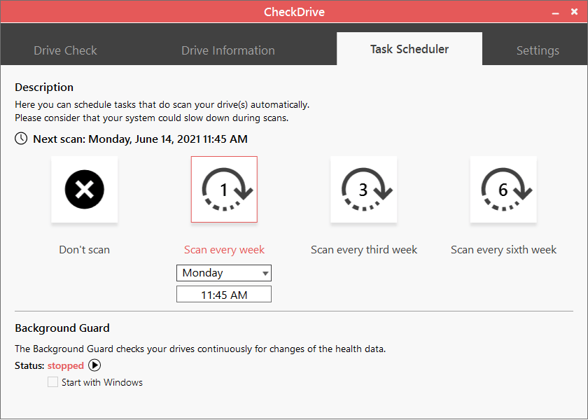 Abelssoft CheckDrive Screenshot