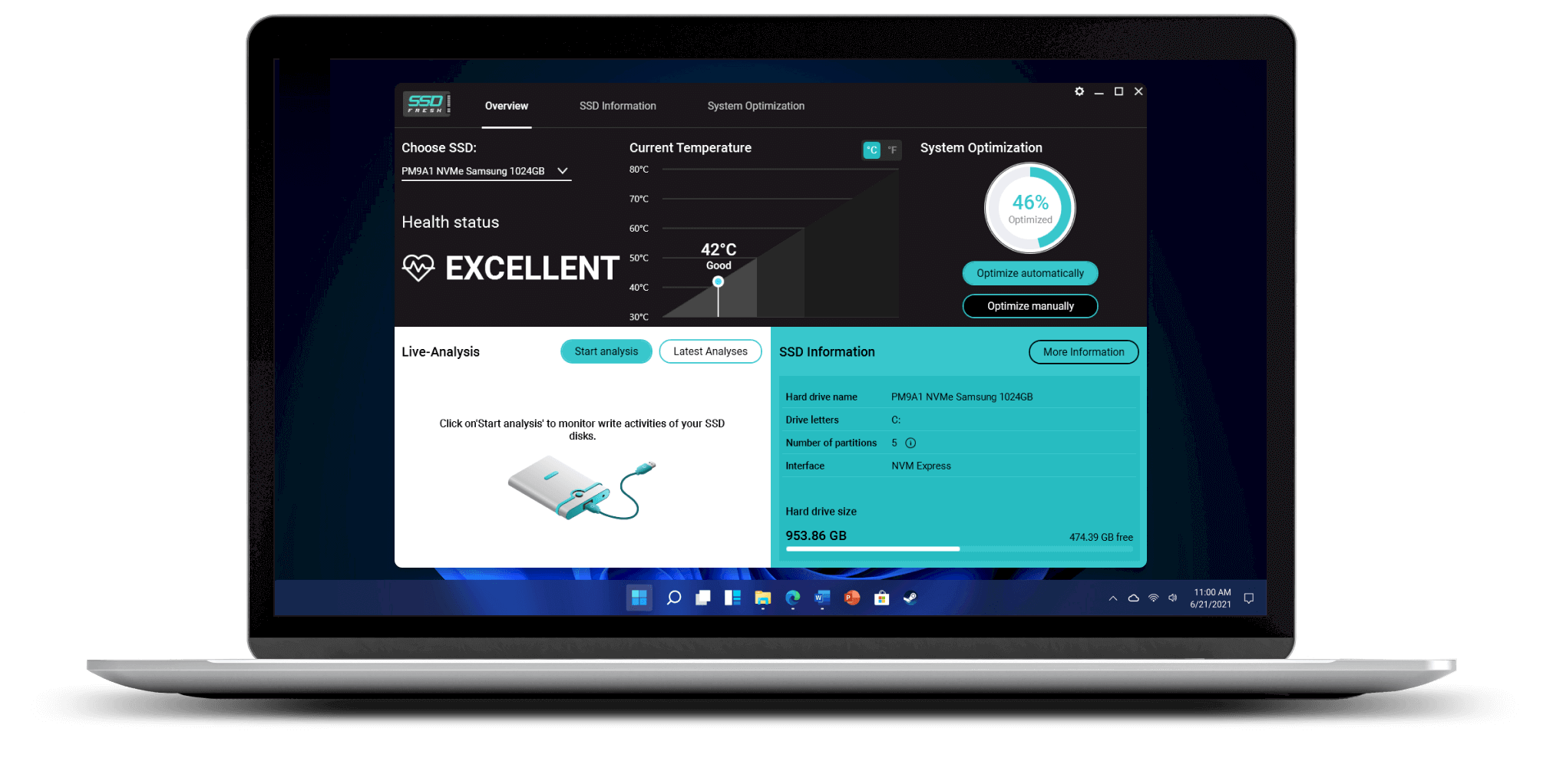 Abelssoft SSD Fresh Screenshot