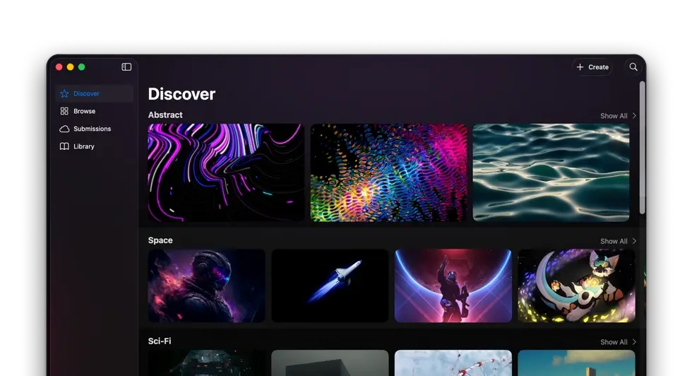 Backdrop Live wallpapers Screenshot